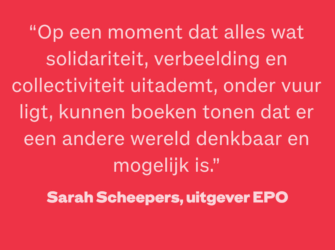 lees de volledige tekst van uitgever Sarah Scheepers